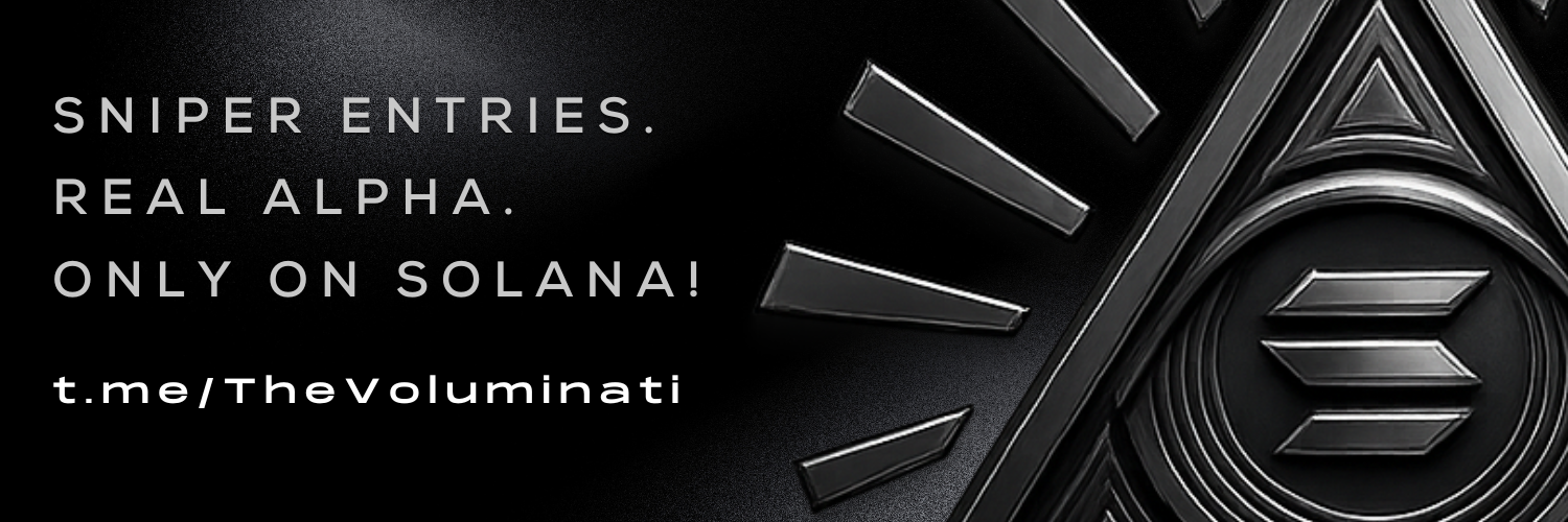 Voluminati - Sniper Entries. Real Alpha. Only on Solana!